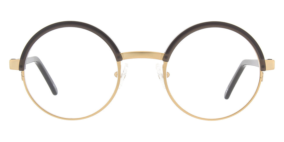 Andy Wolf® 4577 ANW 4577 C 47 - Brown/Gold C Eyeglasses