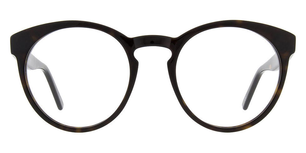 Andy Wolf® 4578 ANW 4578 B 52 - Brown/Yellow B Eyeglasses