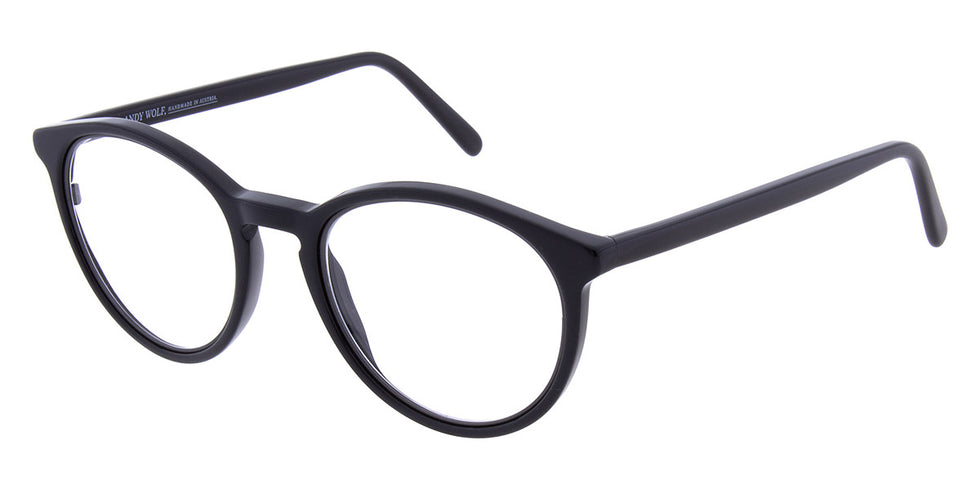 Andy Wolf® 4603 ANW 4603 01 51 - Black/Gun 01 Eyeglasses