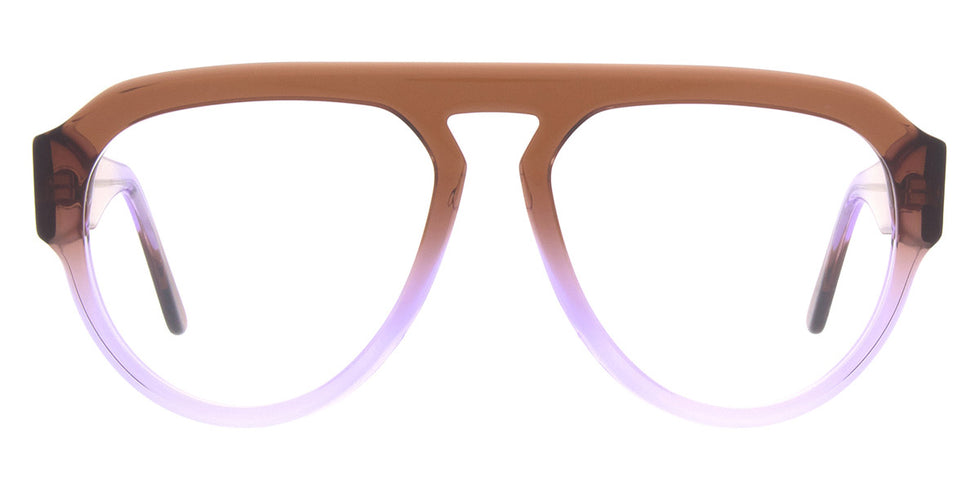 Andy Wolf® 4616 ANW 4616 04 57 - Brown/Violet 04 Eyeglasses