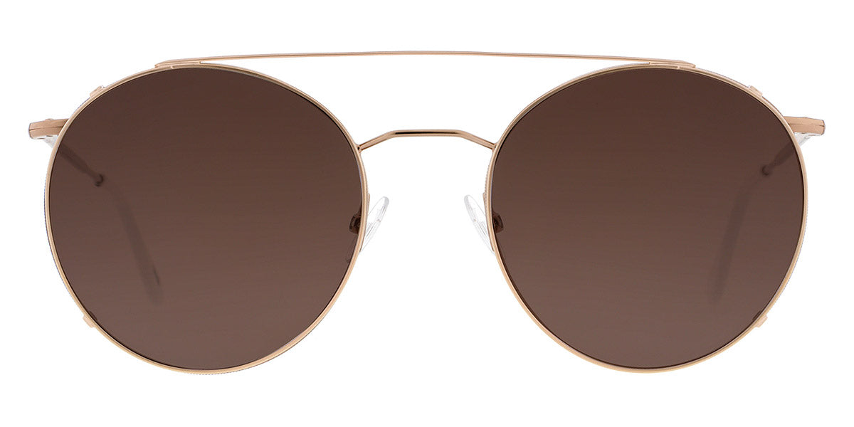 Andy Wolf® 4710 Clip ANW 4710 Clip 03 53 - Rosegold/Brown 03 Sunglasses