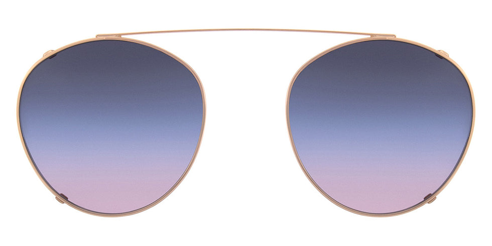 Andy Wolf® 4713 Clip ANW 4713 Clip 07 48 - Rosegold/Blue 07 Sunglasses