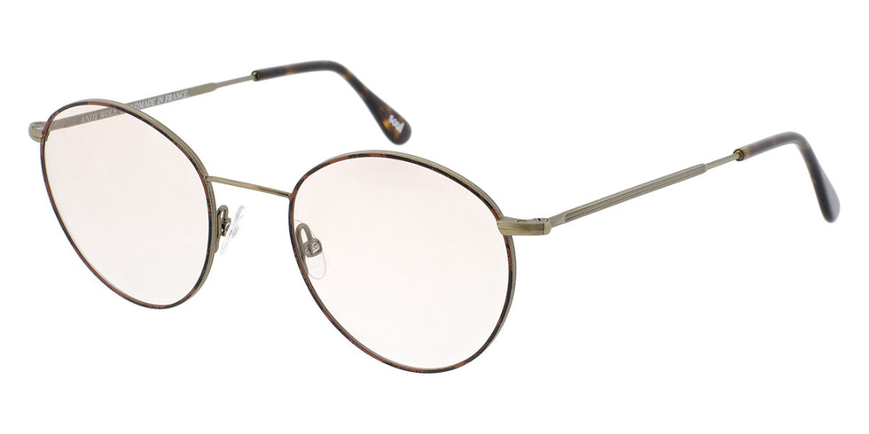 Andy Wolf® 4713 Margit K. ANW 4713 Margit K. H 48 - Gold/Brown H Eyeglasses