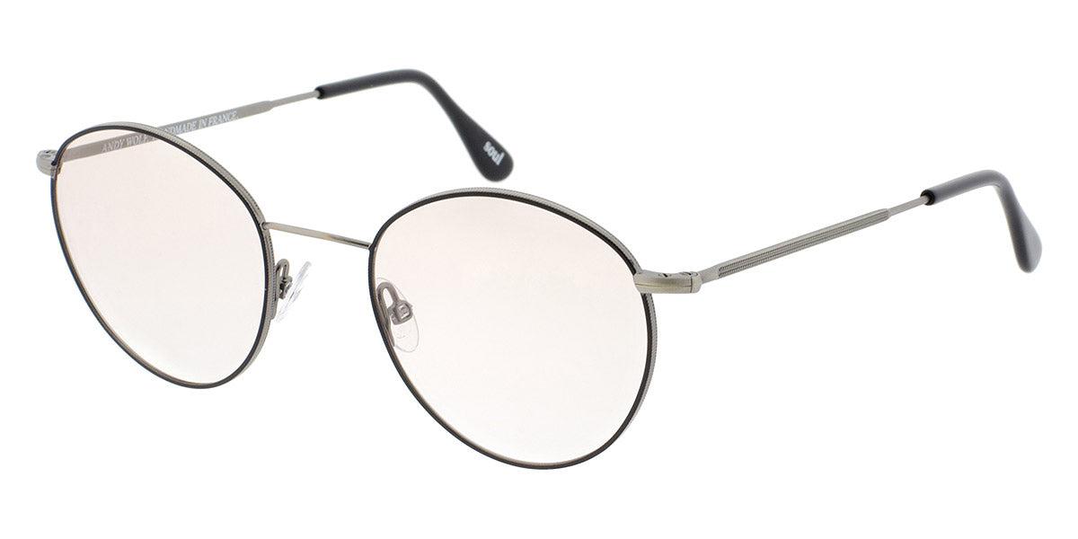 Andy Wolf® 4713 Margit K. ANW 4713 Margit K. I 48 - Silver/Black I Eyeglasses