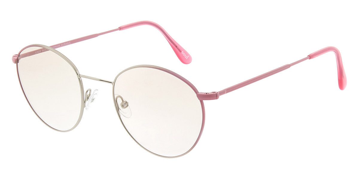 Andy Wolf® 4713 Margit K. ANW 4713 Margit K. R 48 - Silver/Pink R Eyeglasses