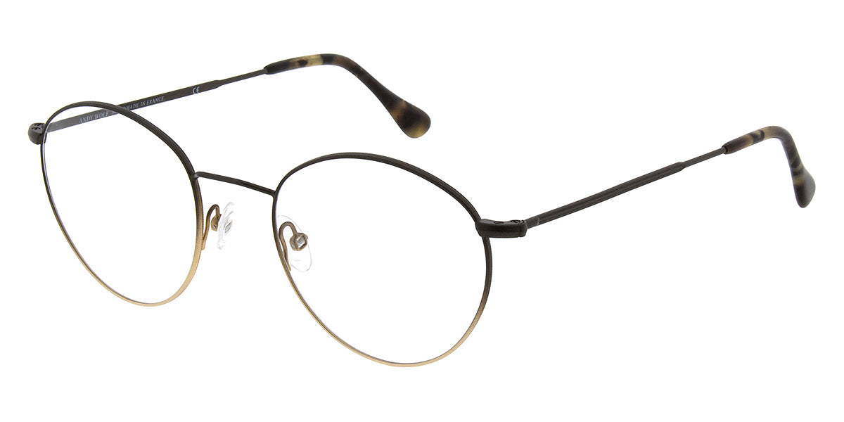 Andy Wolf® 4713 Margit K. ANW 4713 Margit K. X 48 - Gold/Brown X Eyeglasses