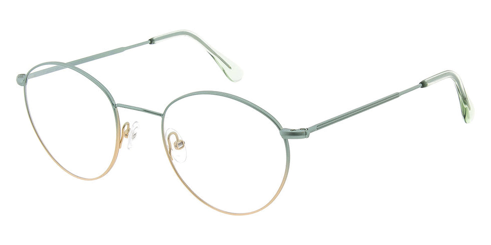 Andy Wolf® 4713 Margit K. ANW 4713 Margit K. Z 48 - Gold/Teal Z Eyeglasses