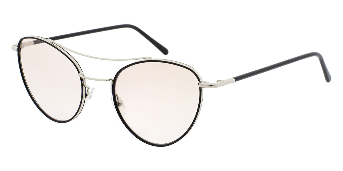 Andy Wolf® 4717 Verena R. ANW 4717 Verena R. A 53 - Silver/Black A Eyeglasses