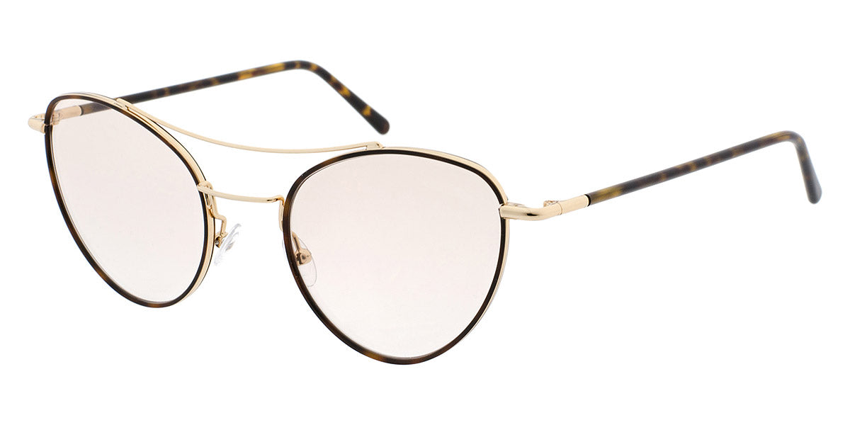 Andy Wolf® 4717 Verena R. ANW 4717 Verena R. B 53 - Gold/Brown B Eyeglasses