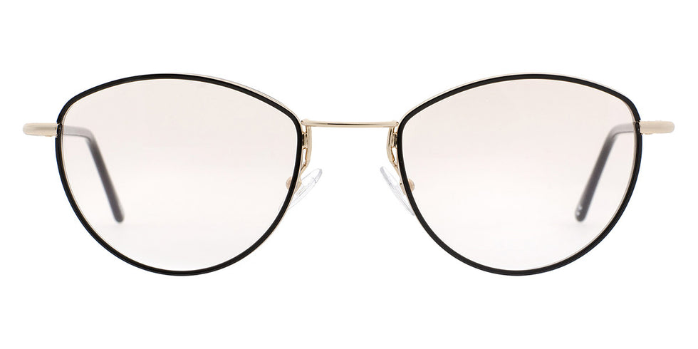 Andy Wolf® 4721 Kathi A. ANW 4721 Kathi A. E 51 - Gold/Black E Eyeglasses