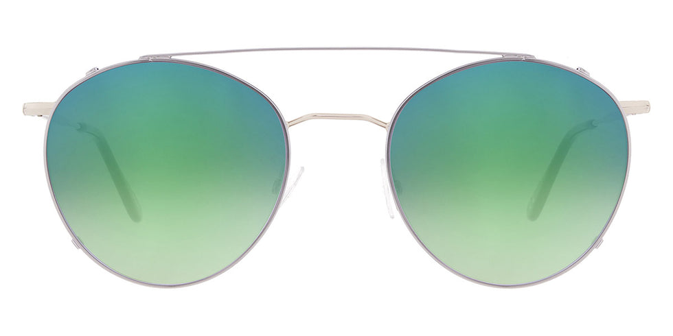 Andy Wolf® 4734 Clip ANW 4734 Clip 05 50 - Silver/Green 05 Sunglasses