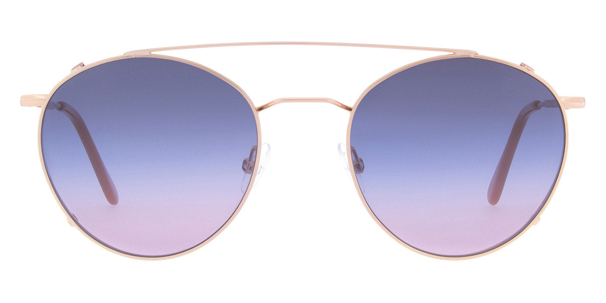 Andy Wolf® 4734 Clip ANW 4734 Clip 07 50 - Rosegold/Blue 07 Sunglasses