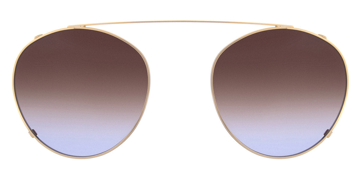 Andy Wolf® 4734 Clip ANW 4734 Clip 10 50 - Gold/Brown 10 Sunglasses