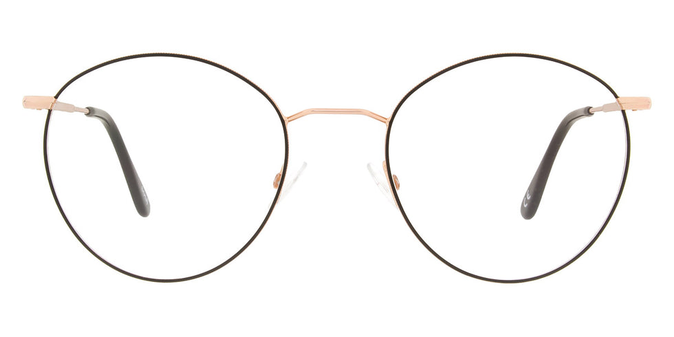 Andy Wolf® 4734 ANW 4734 E 50 - Rosegold/Black E Eyeglasses