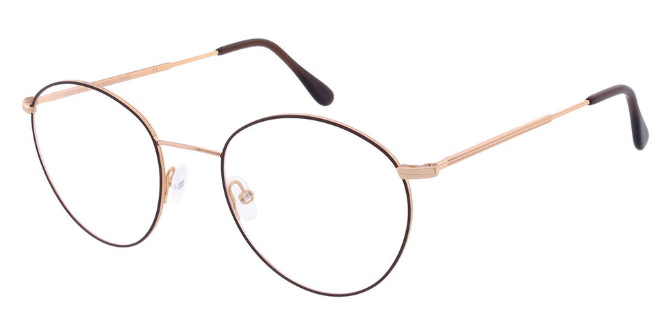 Andy Wolf® 4734 ANW 4734 U 50 - Rosegold/Brown U Eyeglasses