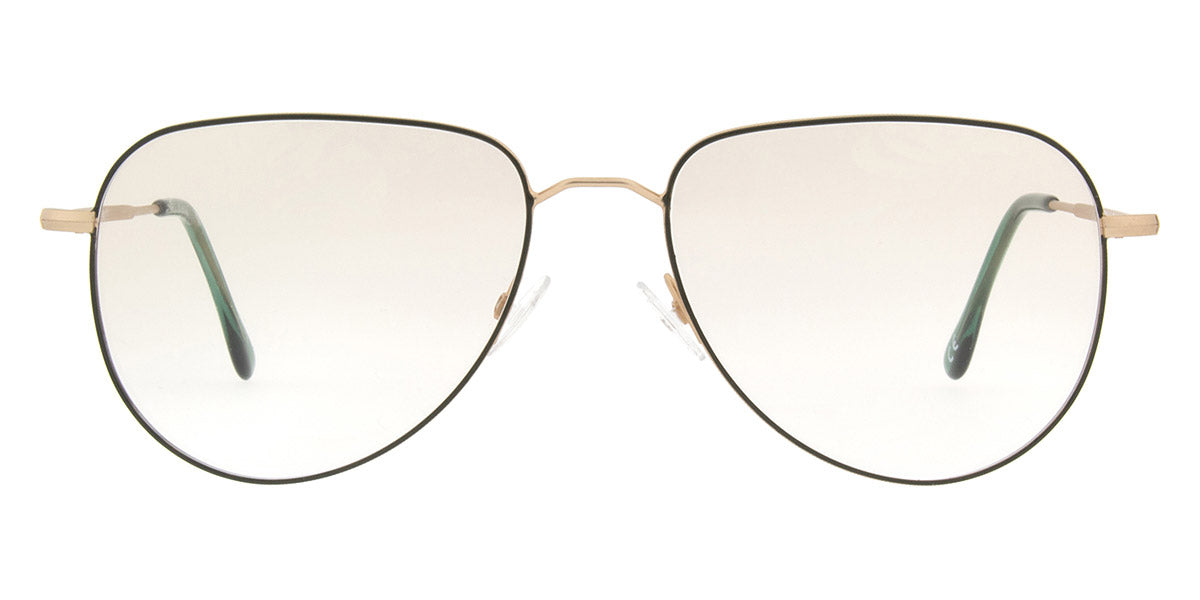 Andy Wolf® 4738 ANW 4738 E 55 - Gold/Green E Eyeglasses