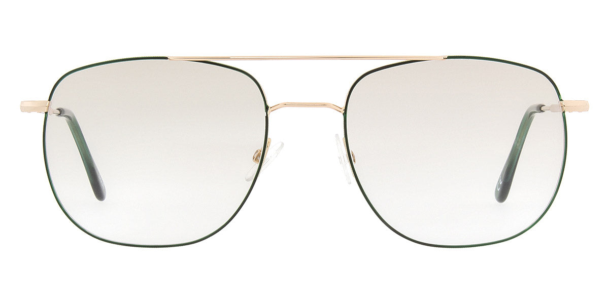 Andy Wolf® 4741 ANW 4741 E 53 - Gold/Green E Eyeglasses