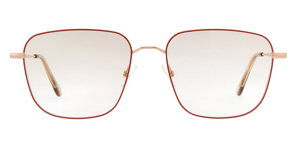 Andy Wolf® 4742 ANW 4742 C 54 - Rosegold/Red C Eyeglasses