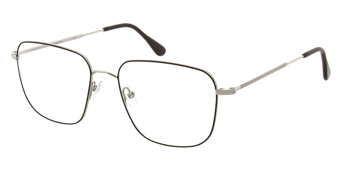Andy Wolf® 4742 ANW 4742 G 54 - Silver/Brown G Eyeglasses