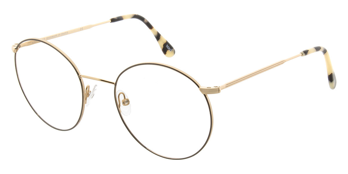 Andy Wolf® 4744 ANW 4744 G 51 - Gold/Gray G Eyeglasses
