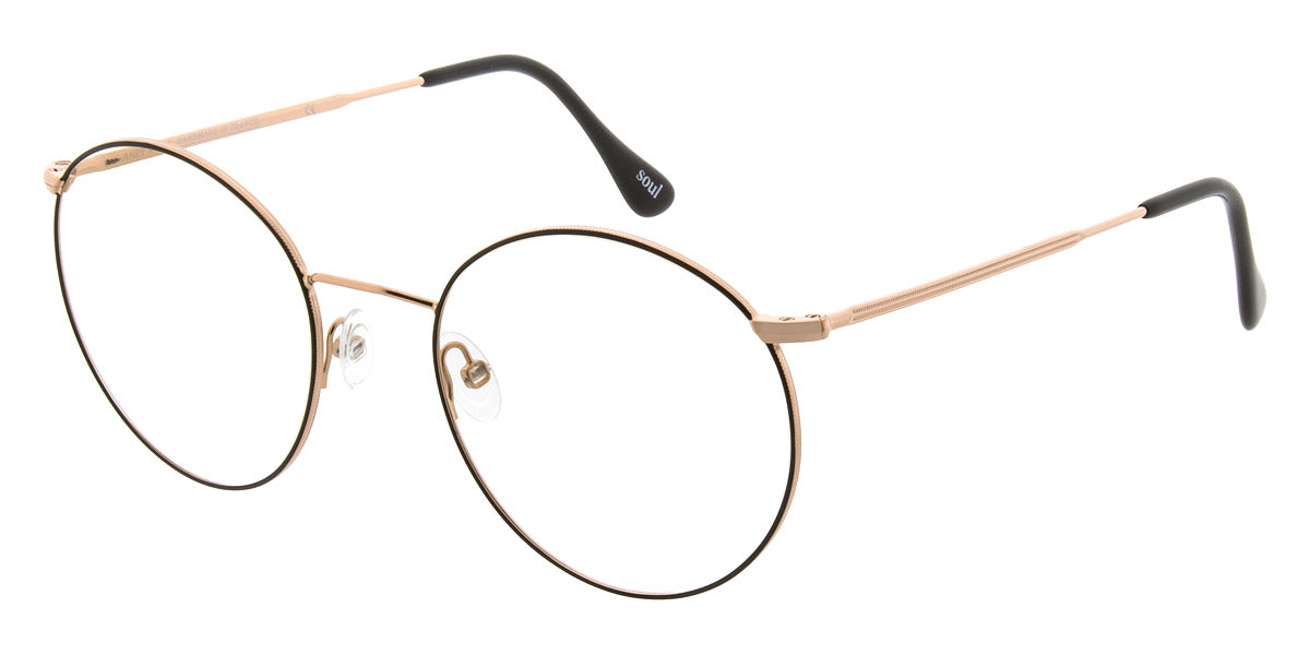 Andy Wolf® 4744 ANW 4744 H 51 - Rosegold/Black H Eyeglasses