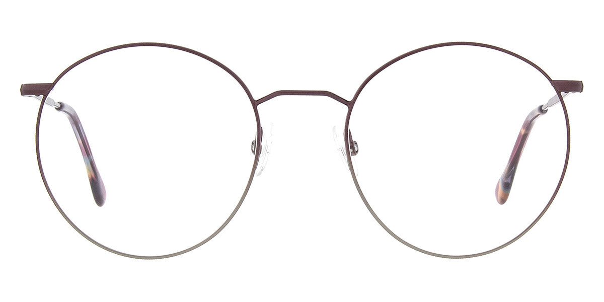 Andy Wolf® 4744 ANW 4744 N 51 - Gun/Violet N Eyeglasses