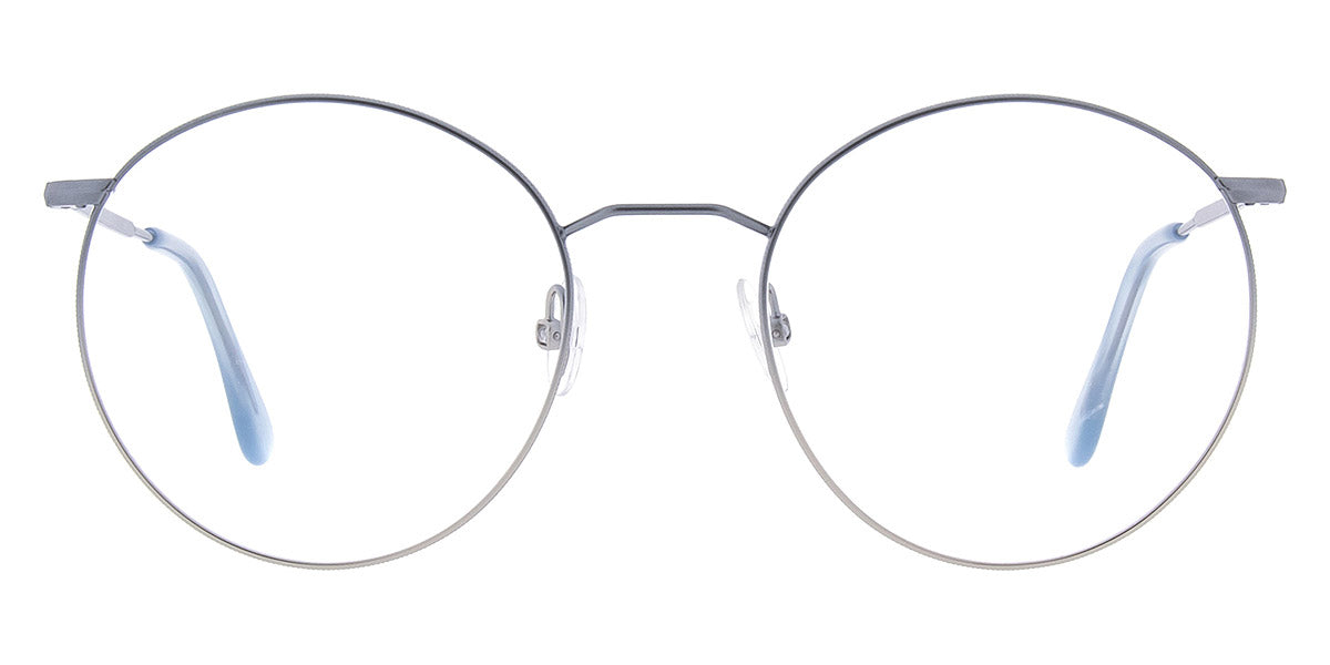 Andy Wolf® 4744 ANW 4744 O 51 - Silver/Blue O Eyeglasses