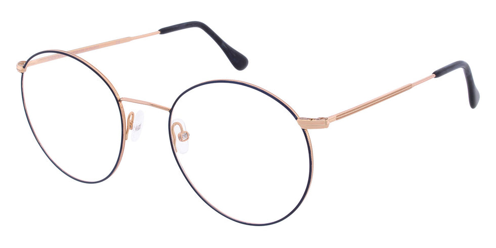 Andy Wolf® 4744 ANW 4744 R 51 - Rosegold/Blue R Eyeglasses