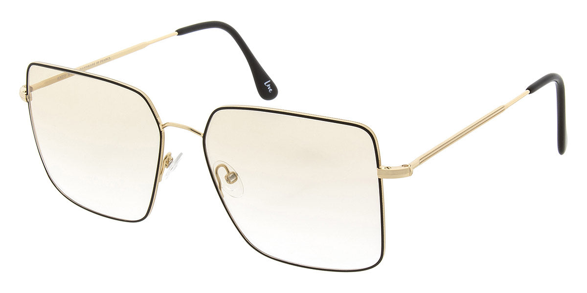 Andy Wolf® 4746 ANW 4746 A 58 - Gold/Black A Eyeglasses