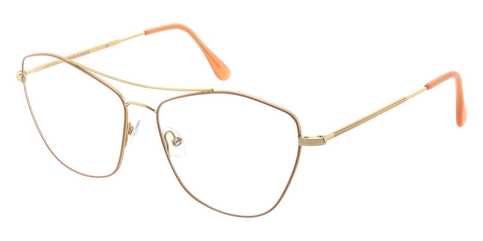 Andy Wolf® 4747 ANW 4747 F 58 - Gold/Orange F Eyeglasses