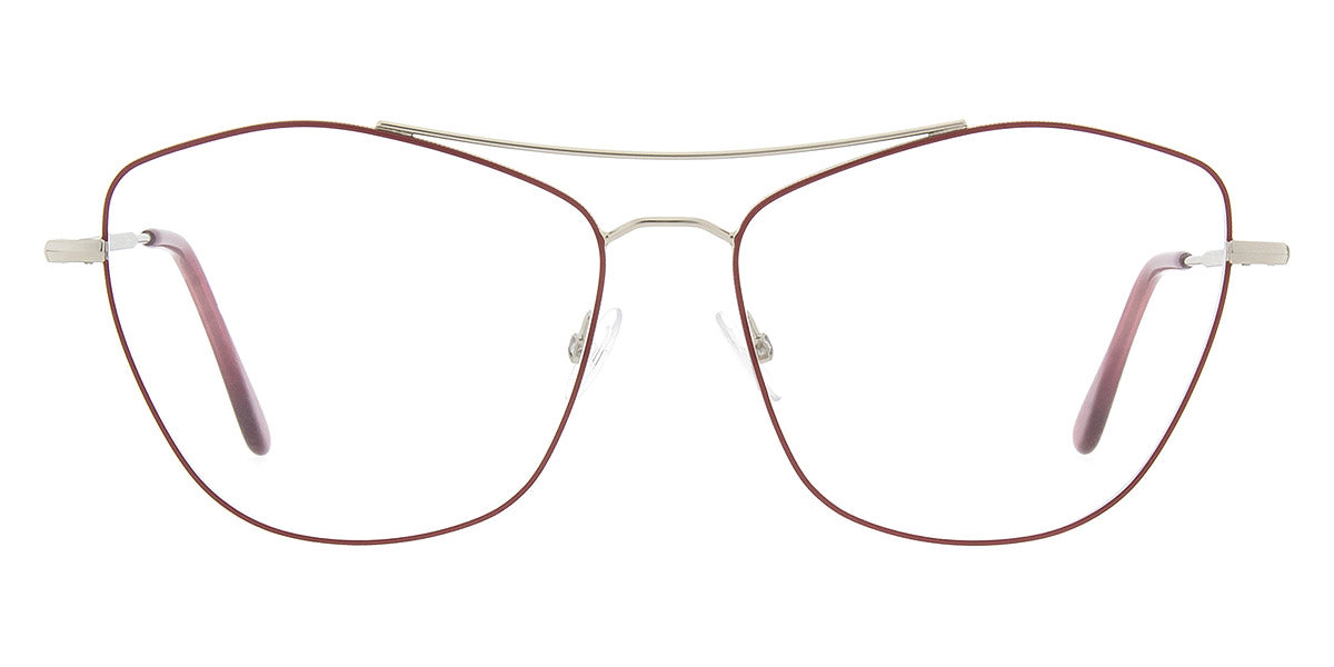 Andy Wolf® 4747 ANW 4747 G 58 - Silver/Berry G Eyeglasses