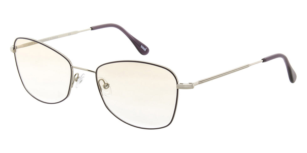 Andy Wolf® 4751 ANW 4751 C 53 - Silver/Violet C Eyeglasses