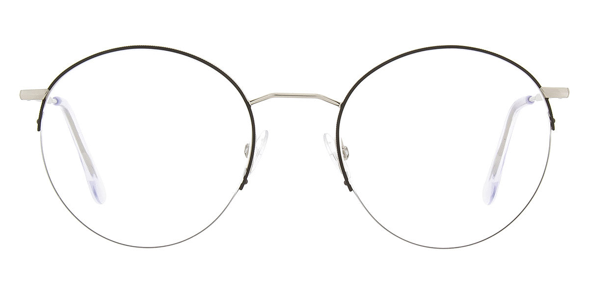 Andy Wolf® 4753 ANW 4753 F 52 - Silver/Black F Eyeglasses