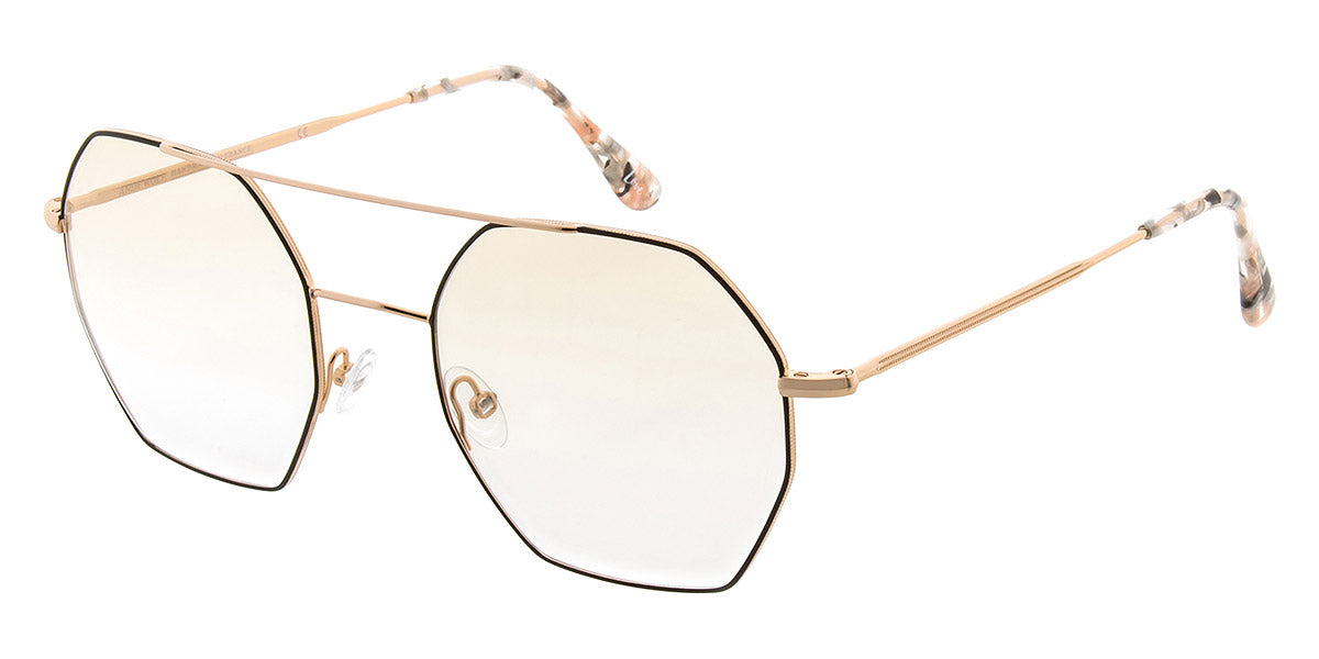 Andy Wolf® 4754 ANW 4754 C 53 - Rosegold/Black C Eyeglasses