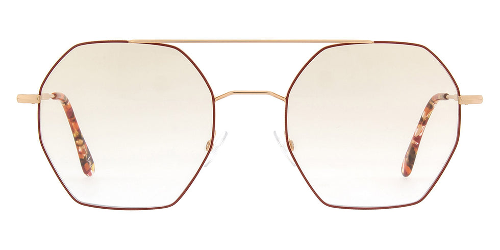 Andy Wolf® 4754 ANW 4754 E 53 - Rosegold/Red E Eyeglasses