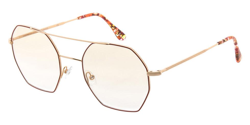 Andy Wolf® 4754 ANW 4754 E 53 - Rosegold/Red E Eyeglasses
