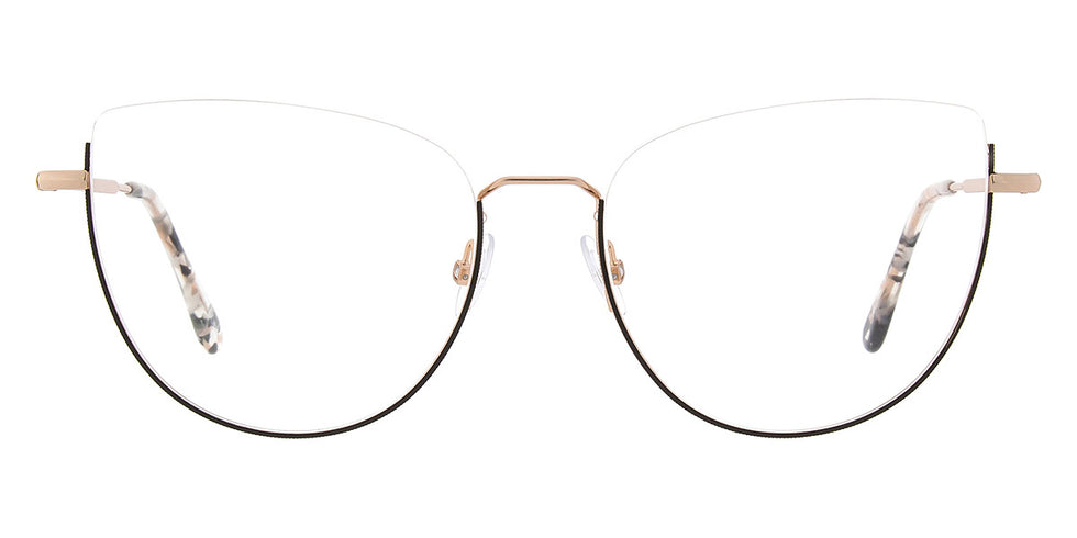 Andy Wolf® 4755 ANW 4755 A 54 - Rosegold/Black A Eyeglasses