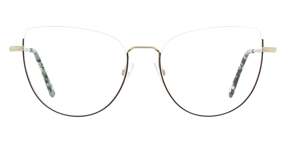 Andy Wolf® 4755 ANW 4755 C 54 - Graygold/Violet C Eyeglasses