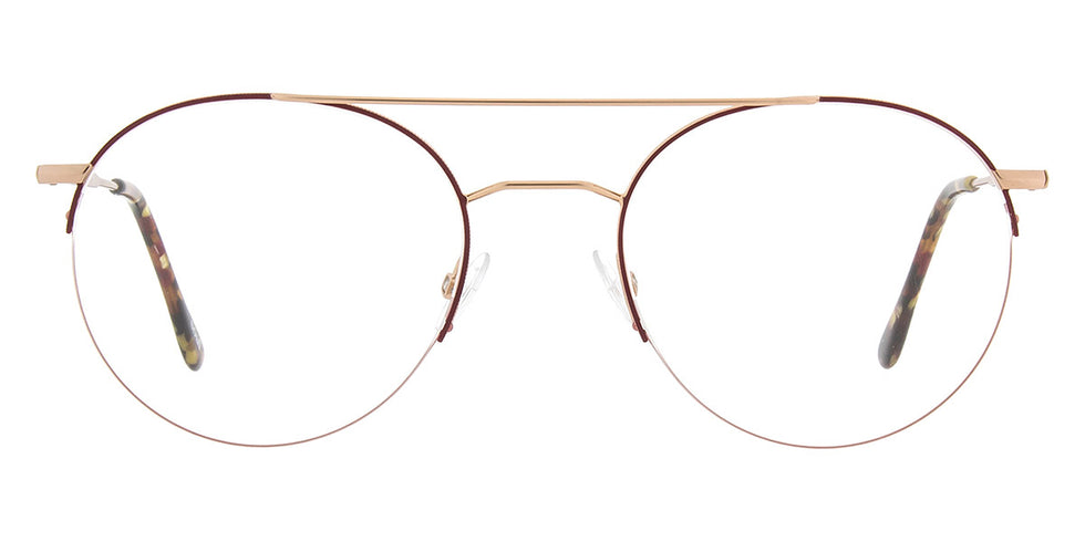 Andy Wolf® 4756 ANW 4756 C 53 - Rosegold/Red C Eyeglasses