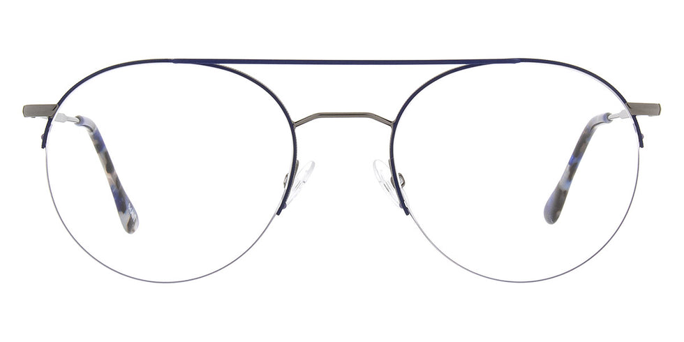 Andy Wolf® 4756 ANW 4756 D 53 - Gun/Blue D Eyeglasses