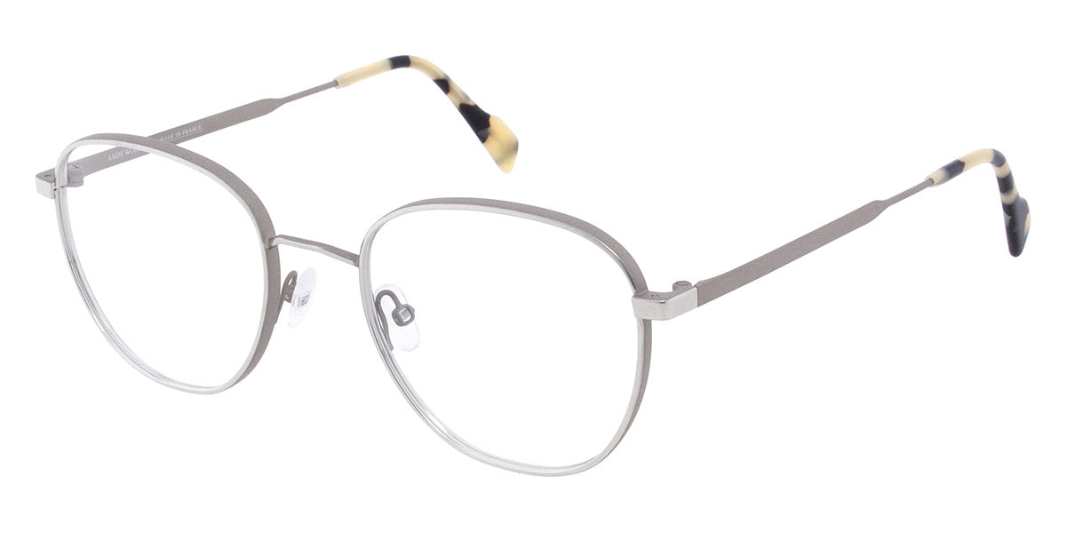 Andy Wolf® 4759 ANW 4759 J 51 - Silver/Beige J Eyeglasses