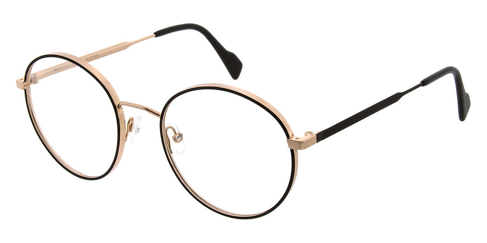 Andy Wolf® 4760 ANW 4760 04 51 - Rosegold/Black 04 Eyeglasses