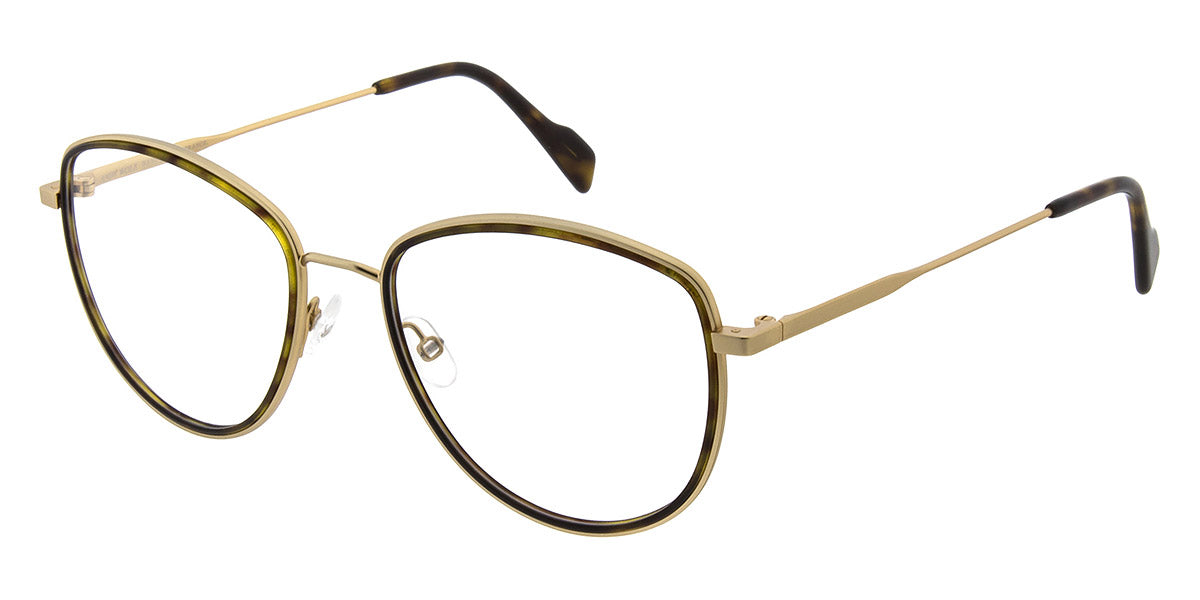 Andy Wolf® 4762 ANW 4762 02 53 - Gold/Brown 02 Eyeglasses