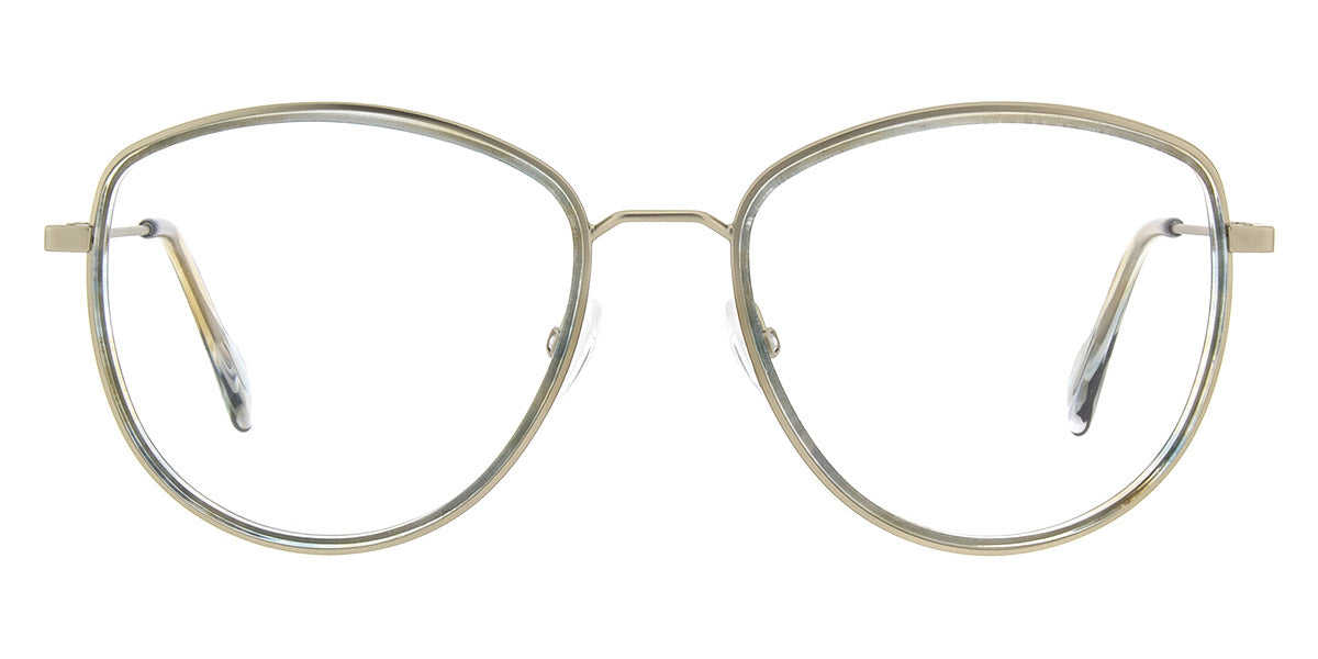 Andy Wolf® 4762 ANW 4762 03 53 - Graygold/Teal 03 Eyeglasses