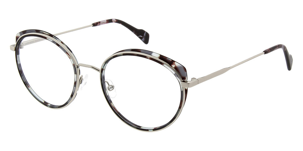 Andy Wolf® 4766 ANW 4766 04 52 - Silver/Blue 04 Eyeglasses