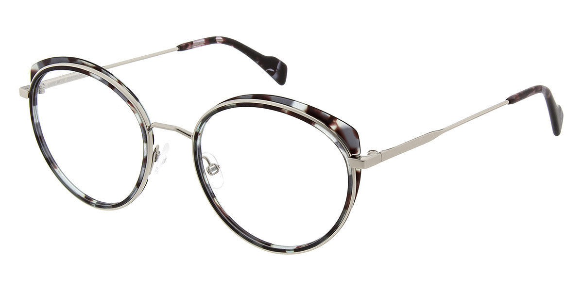 Andy Wolf® 4766 ANW 4766 04 52 - Silver/Blue 04 Eyeglasses