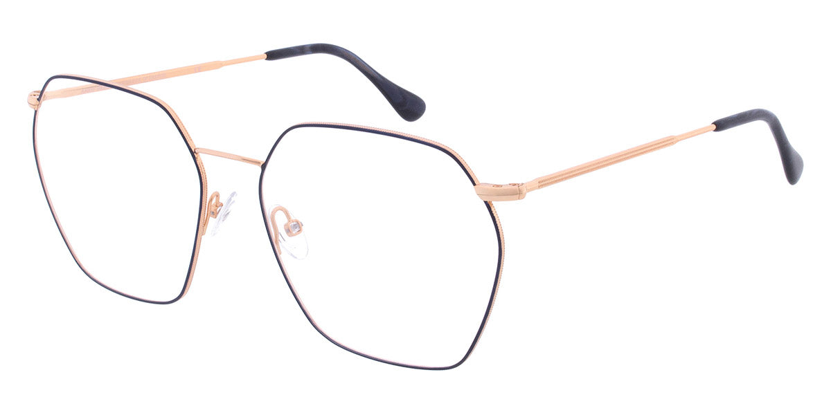 Andy Wolf® 4768 ANW 4768 07 57 - Rosegold/Blue 07 Eyeglasses