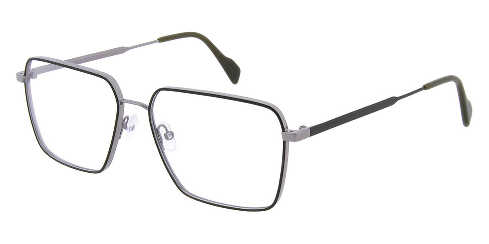 Andy Wolf® 4769 ANW 4769 03 57 - Gun/Green 03 Eyeglasses