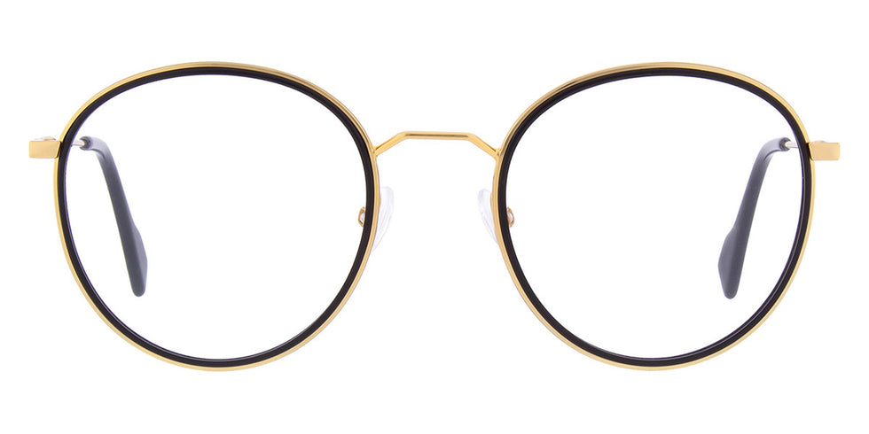 Andy Wolf® 4770 ANW 4770 01 51 - Gold/Black 01 Eyeglasses
