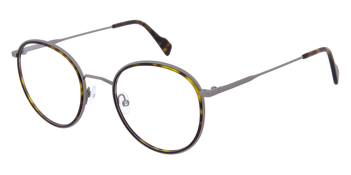 Andy Wolf® 4770 ANW 4770 02 51 - Gun/Brown 02 Eyeglasses